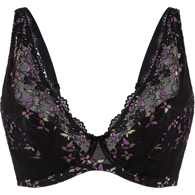 LingaDore Podprsenka zelená / fialová / čierna 66258495