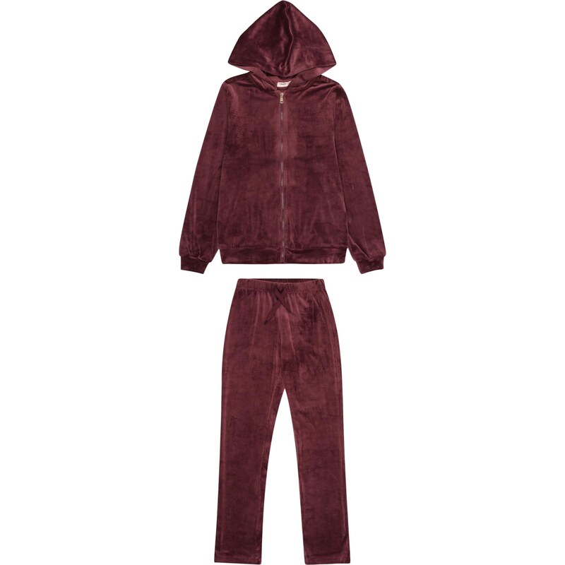 ONLY GIRLS Joggingová súprava KOGREBEL vínovo červená 66258555