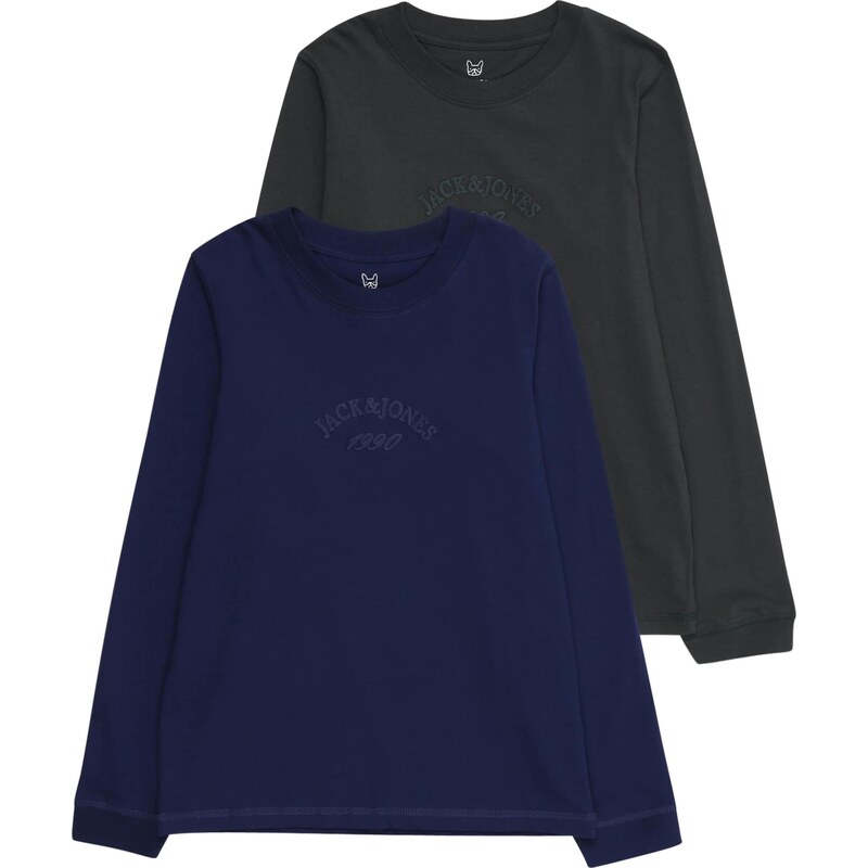 Jack & Jones Junior Tričko JORBLEECKER námornícka modrá / tmavozelená 66258546