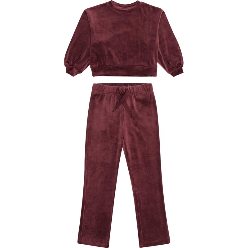 Only Mini Set KMGRebel vínovo červená 66258566