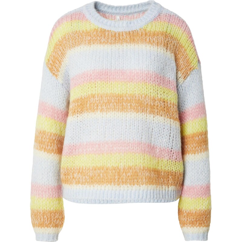 ONLY Sveter ONLALYSSA svetlomodrá / žltá / oranžová / ružová 66258669