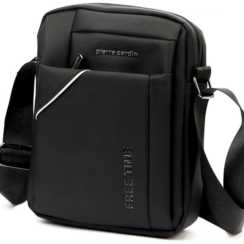 Značková pánska taška cez rameno Pierre Cardin čierna (TP120111) 66259702