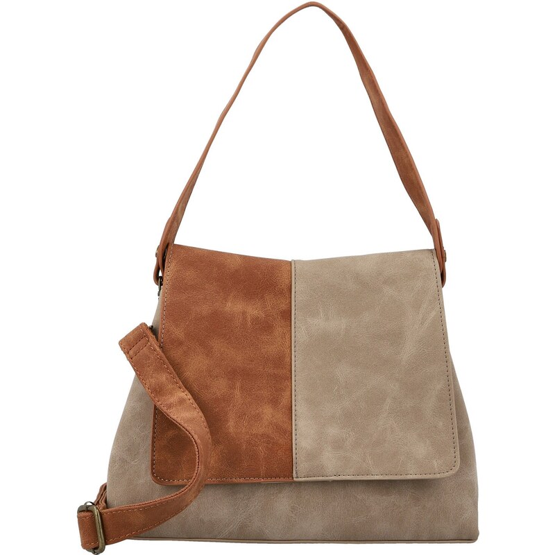 Dámska kabelka cez rameno béžová - Paolo bags Naiara béžová 66577682