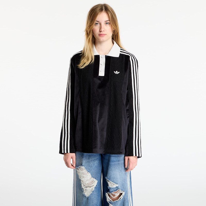 adidas Originals Dres adidas Ls Jersey Black L 66260188