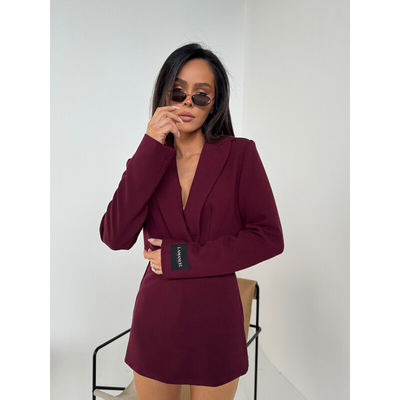 LaManuel Dámsky bordový skort SWAY 66260611