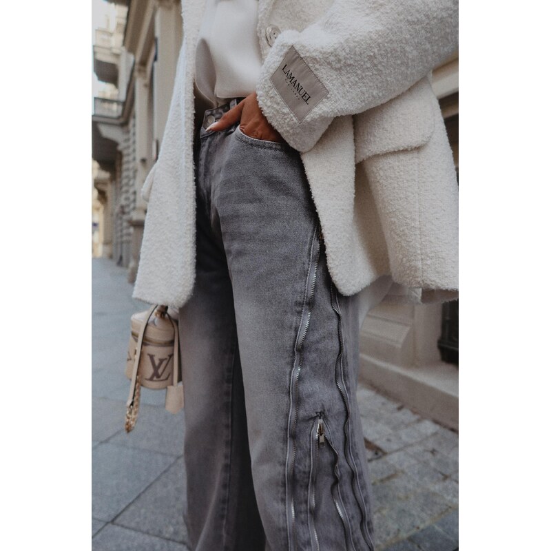 LaManuel Dámske sivé rifle HEAVY 66260613