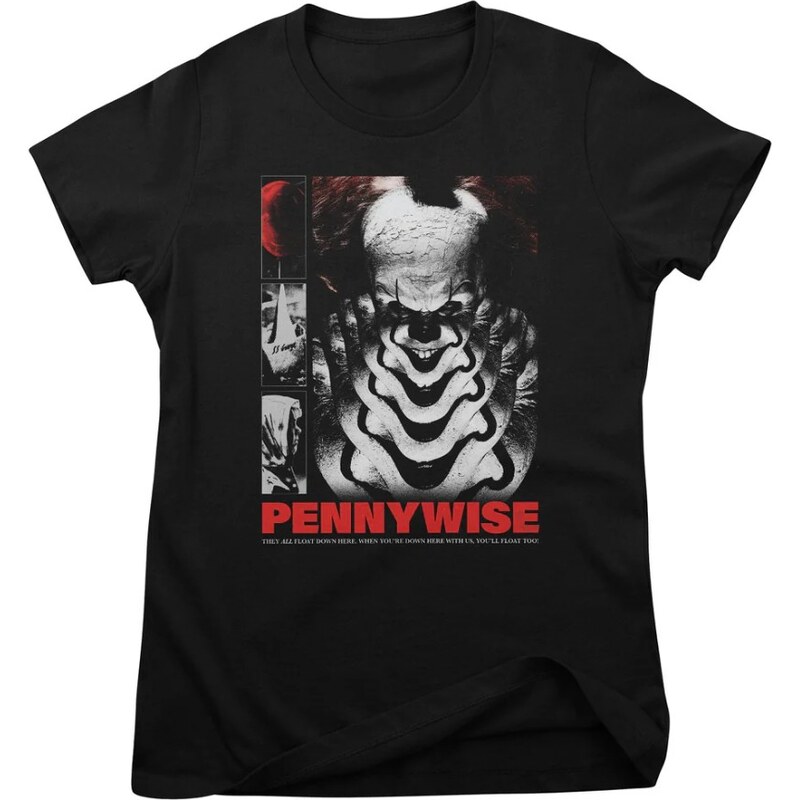 Hybris Stephen Kings IT - Pennywise They All Float (dámske tričko) 66260808