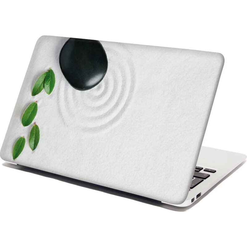 Sablio Samolepka na notebook Listy a kameň 65102058