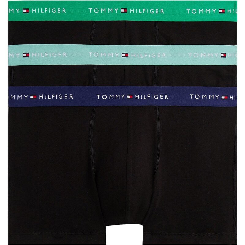 Tommy Hilfiger Underwear Boxerky svetlomodrá / tmavomodrá / zelená / 66263056