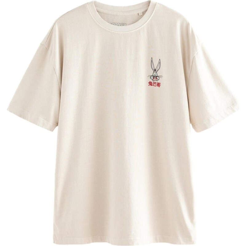 Next Tričko Looney Tunes červená / čierna / biela 66263083