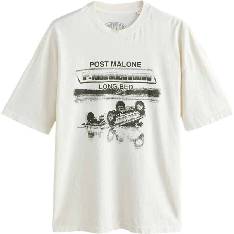 Next Tričko čierna / biela 66263084