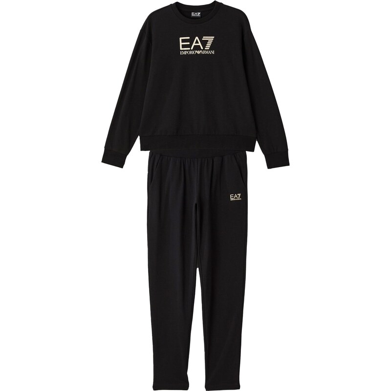 EA7 Emporio Armani Joggingová súprava zlatá / čierna 66263086