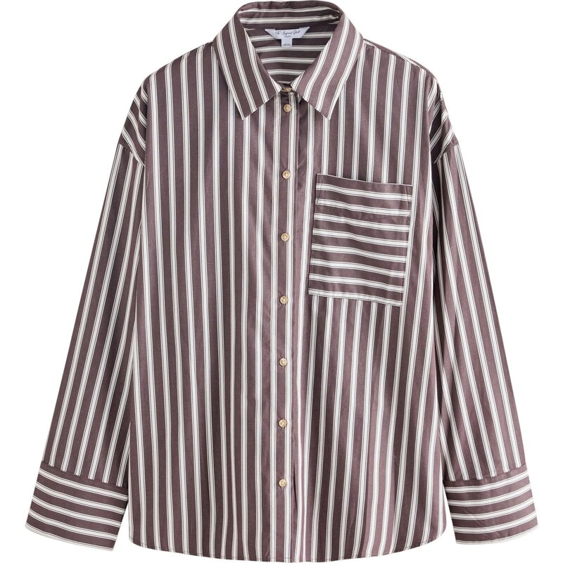 Next Blúzka hnedá / biela 66263093