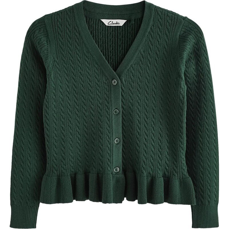 CLARKS Kardigán tmavozelená 66263116
