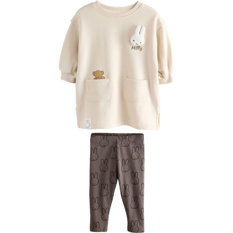 Next Set krémová / svetlohnedá / tmavohnedá / čierna 66263145