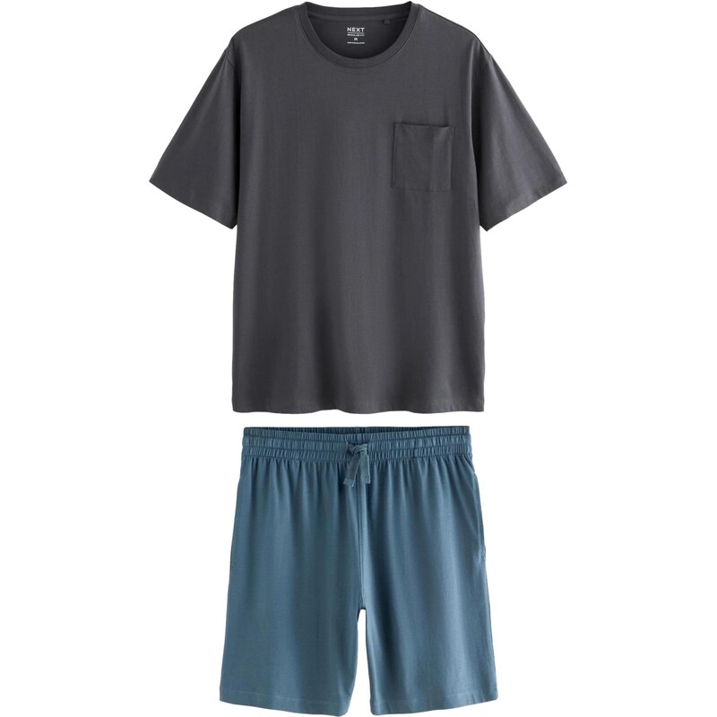 Next Krátke pyžamo opálová / antracitová 66263193