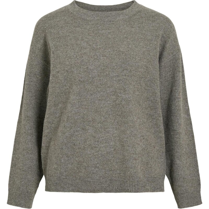 VILA Sveter VILiga sivá melírovaná 66263217