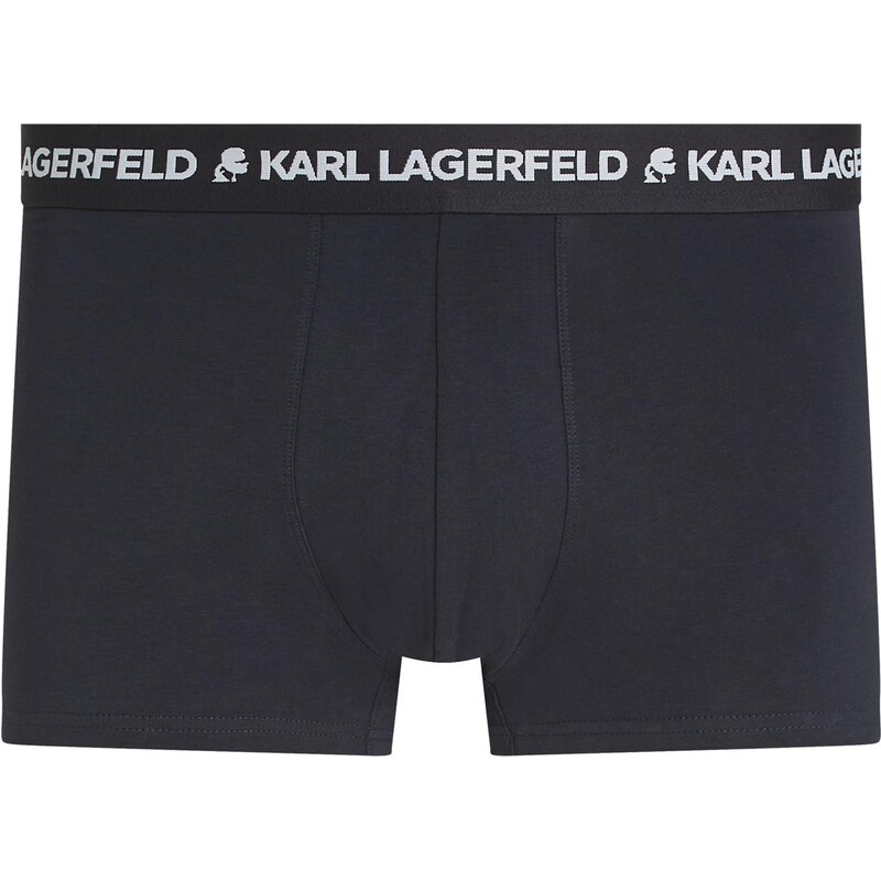 Karl Lagerfeld Boxerky svetlosivá / čierna / biela 66263236