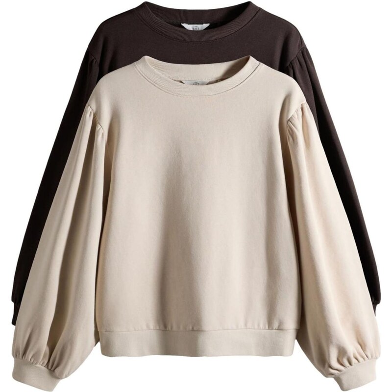 The Set Mikina béžová 66263280