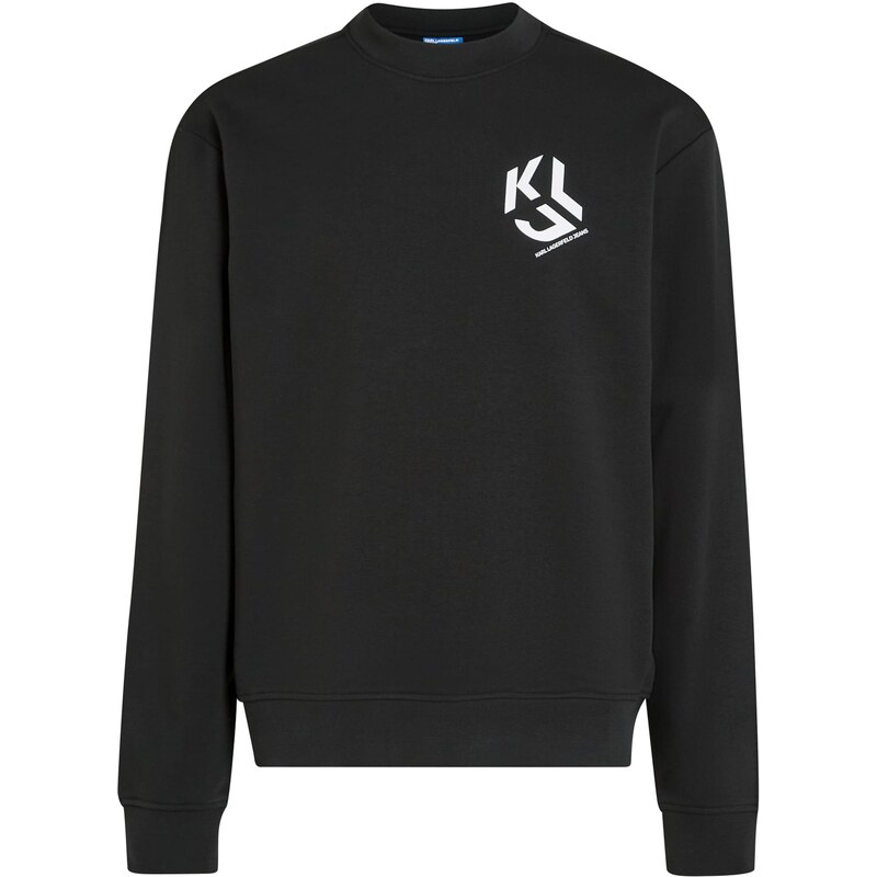 KARL LAGERFELD JEANS Mikina Monogram čierna / biela 66263274