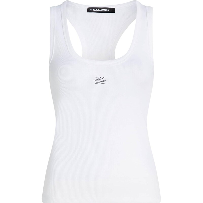 Karl Lagerfeld Top čierna / biela 66263275
