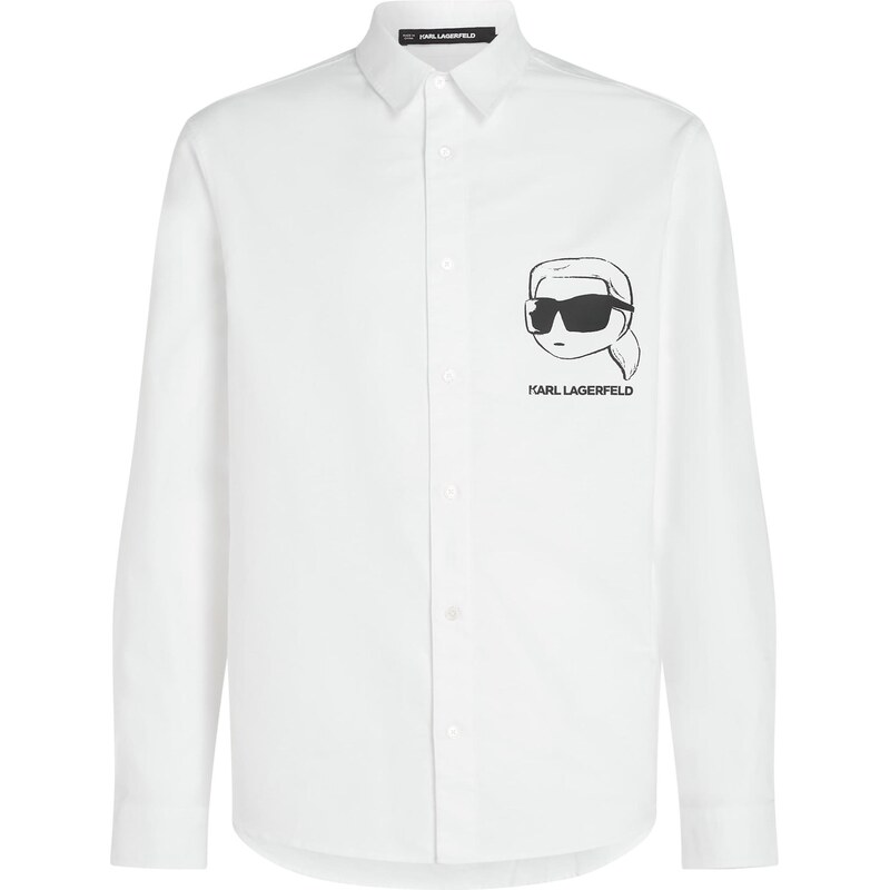 Karl Lagerfeld Košeľa čierna / biela 66263276