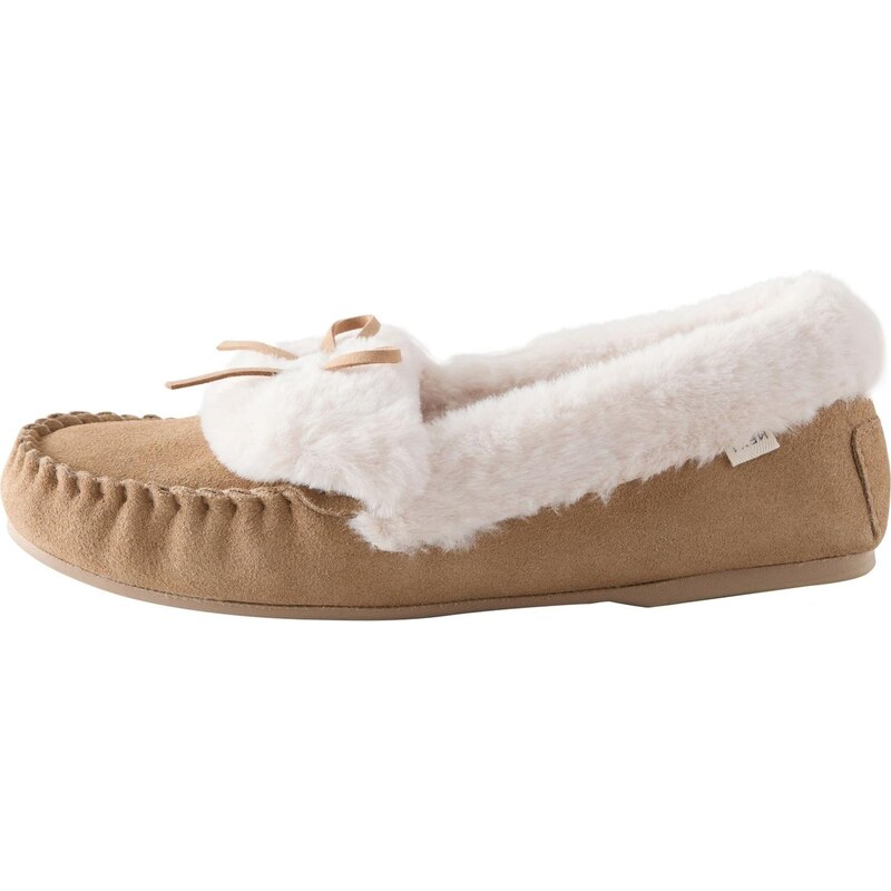 Next Mokasíny hnedá / biela 66263283