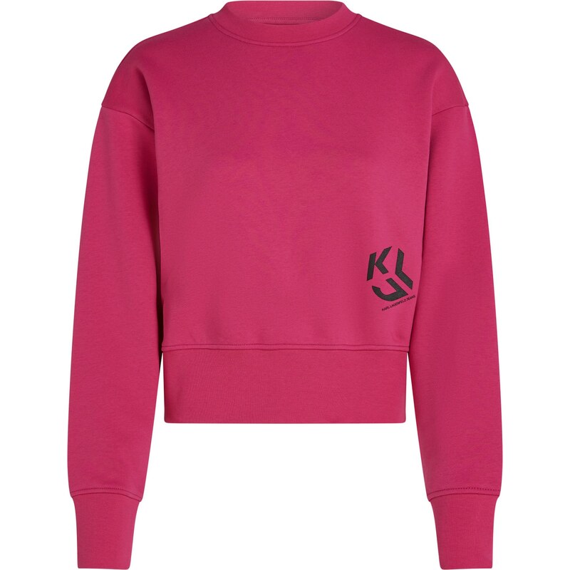 KARL LAGERFELD JEANS Mikina tmavoružová 66263285