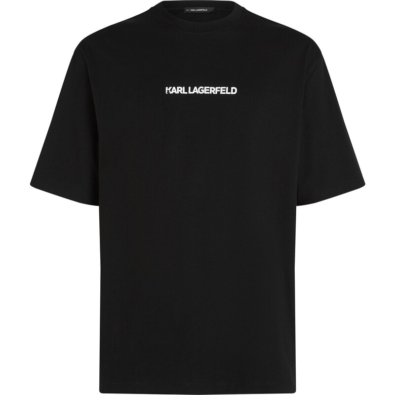 Karl Lagerfeld Tričko Portrait čierna / biela 66263295