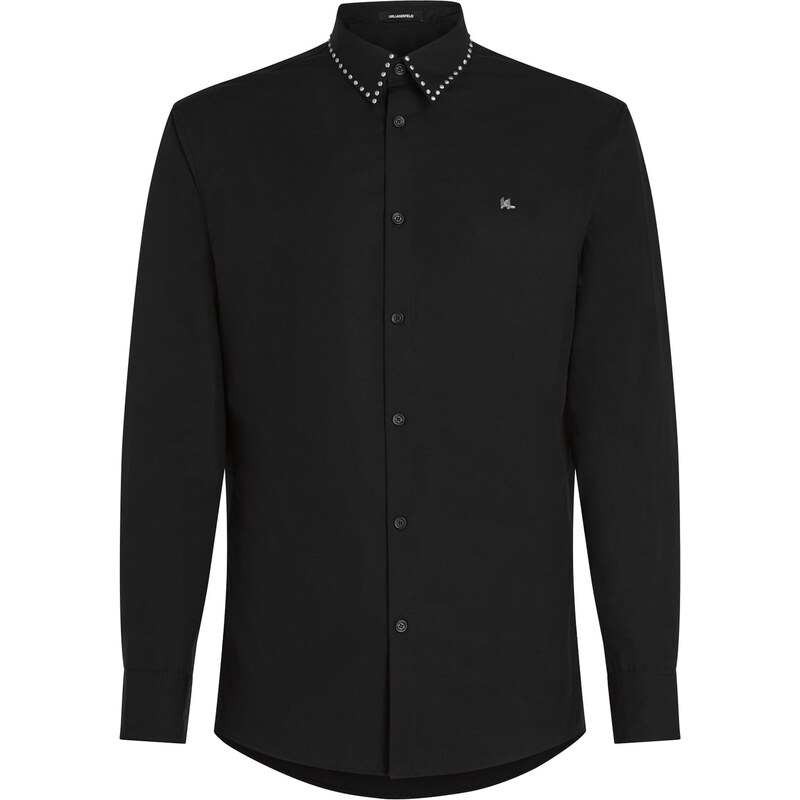 Karl Lagerfeld Košeľa Dna čierna 66263336