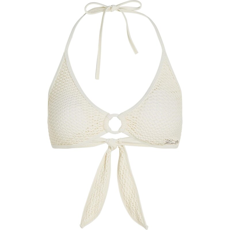 Karl Lagerfeld Bikinový top krémová 66263333