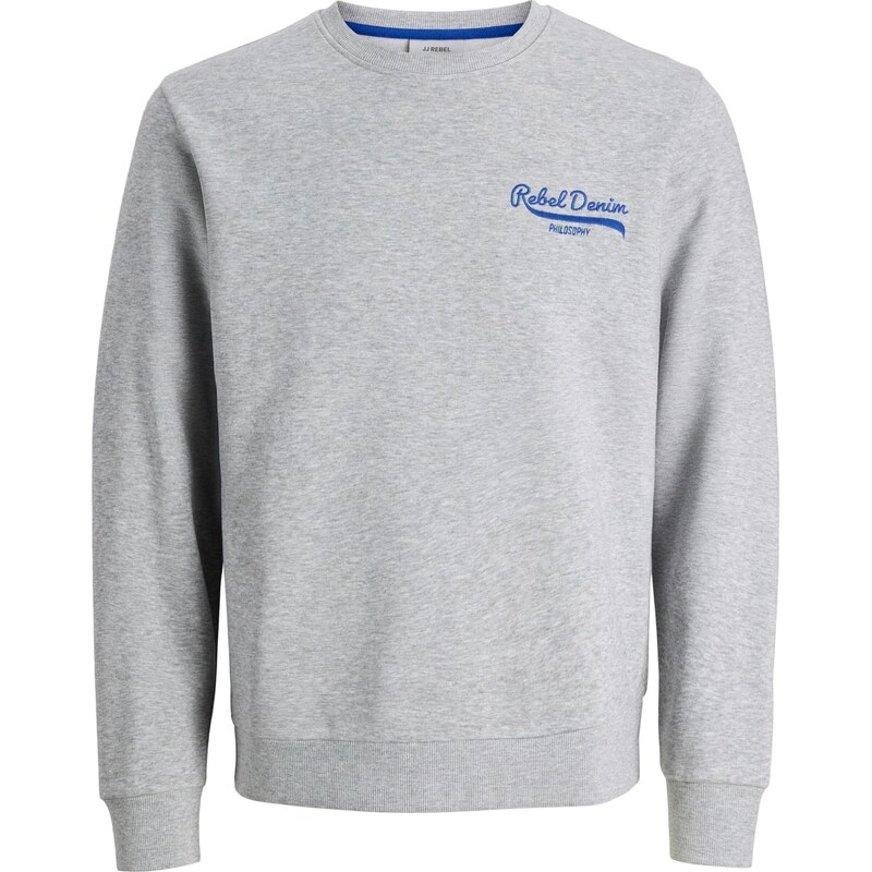 JJ Rebel Mikina JREBKIM námornícka modrá / sivá melírovaná 66263384