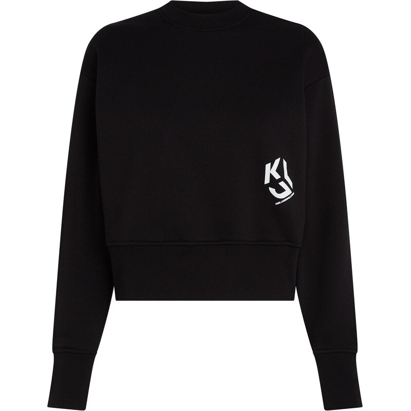 KARL LAGERFELD JEANS Mikina čierna / biela 66263394