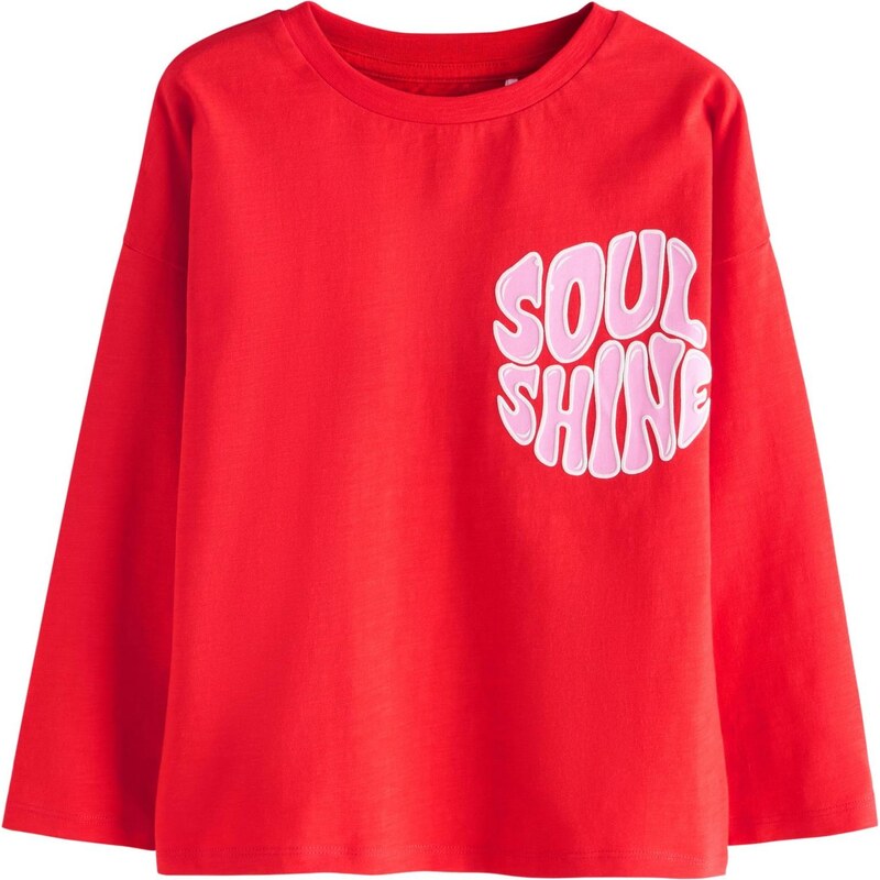 Next Tričko ružová / červená / biela 66263458