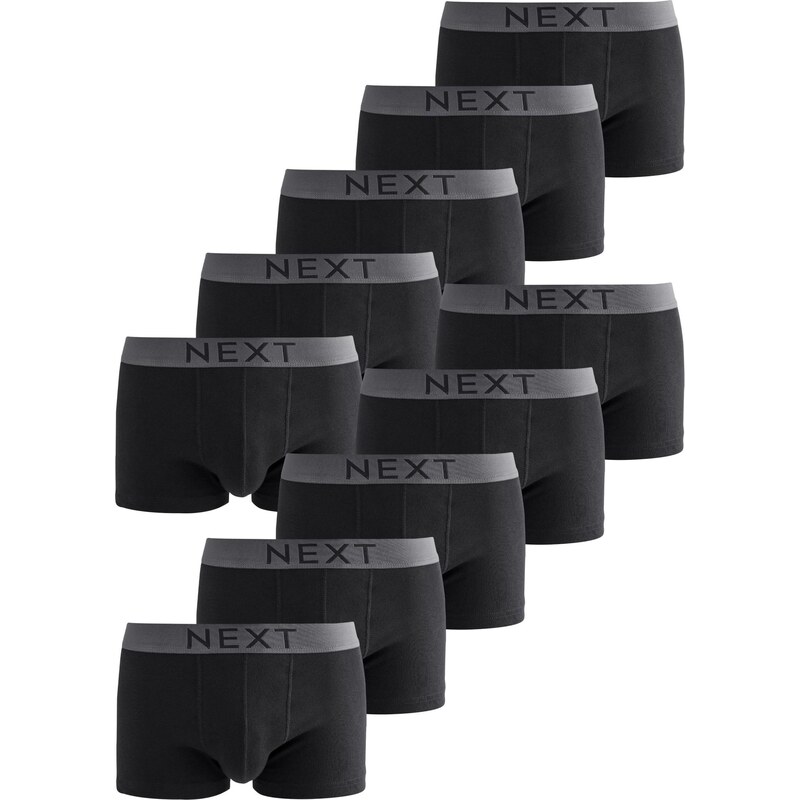 Next Boxerky sivá / čierna 66263471