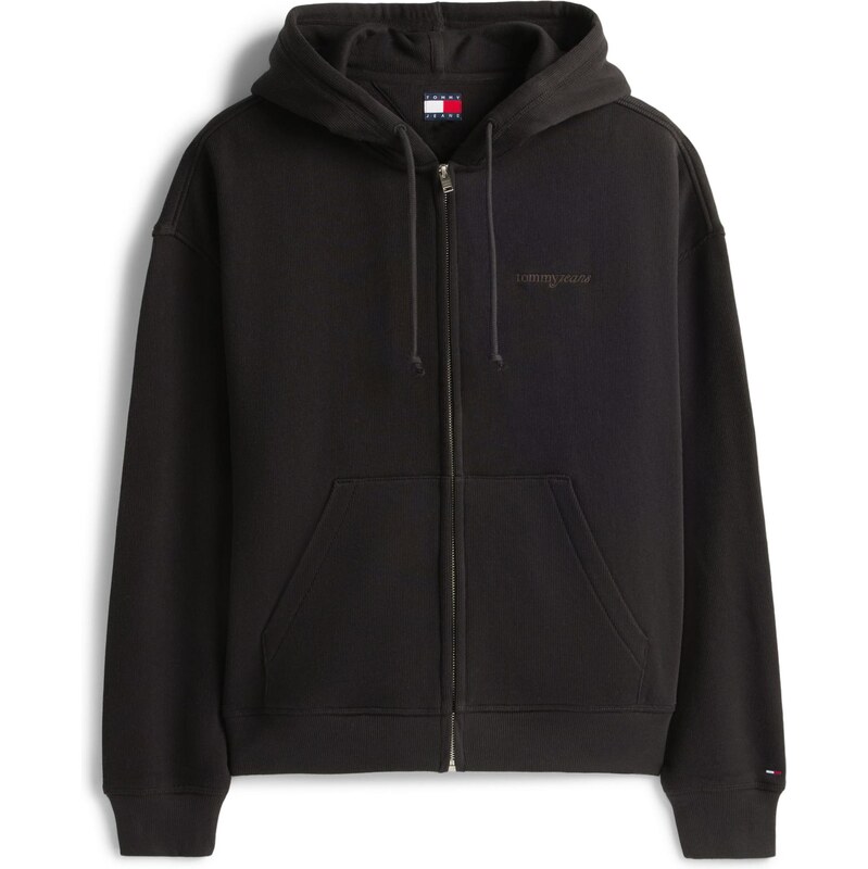 Tommy Jeans Tepláková bunda čierna 66263716