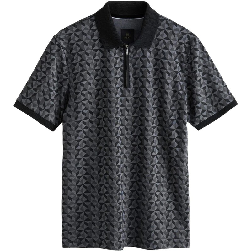 Next Tričko sivá / čadičová / čierna 66263743