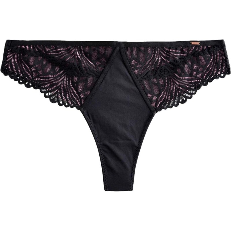 Lipsy Tangá čierna 66263760