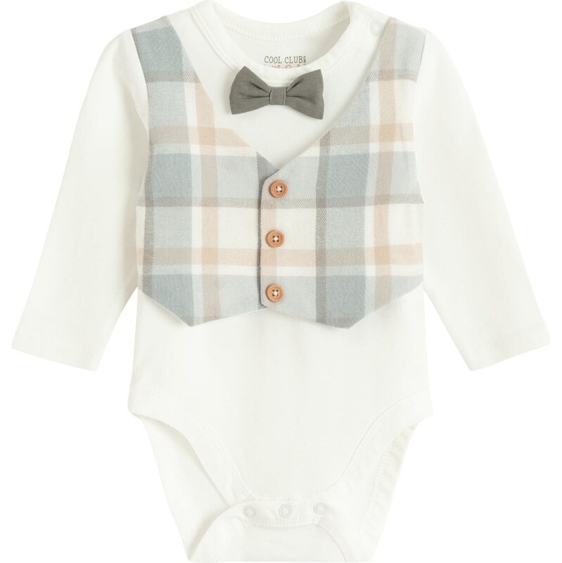 Cool Club Overal béžová / sivá / biela 66263914