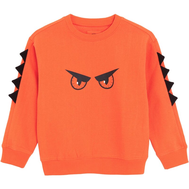 Cool Club Tepláková bunda oranžová / čierna 66263919