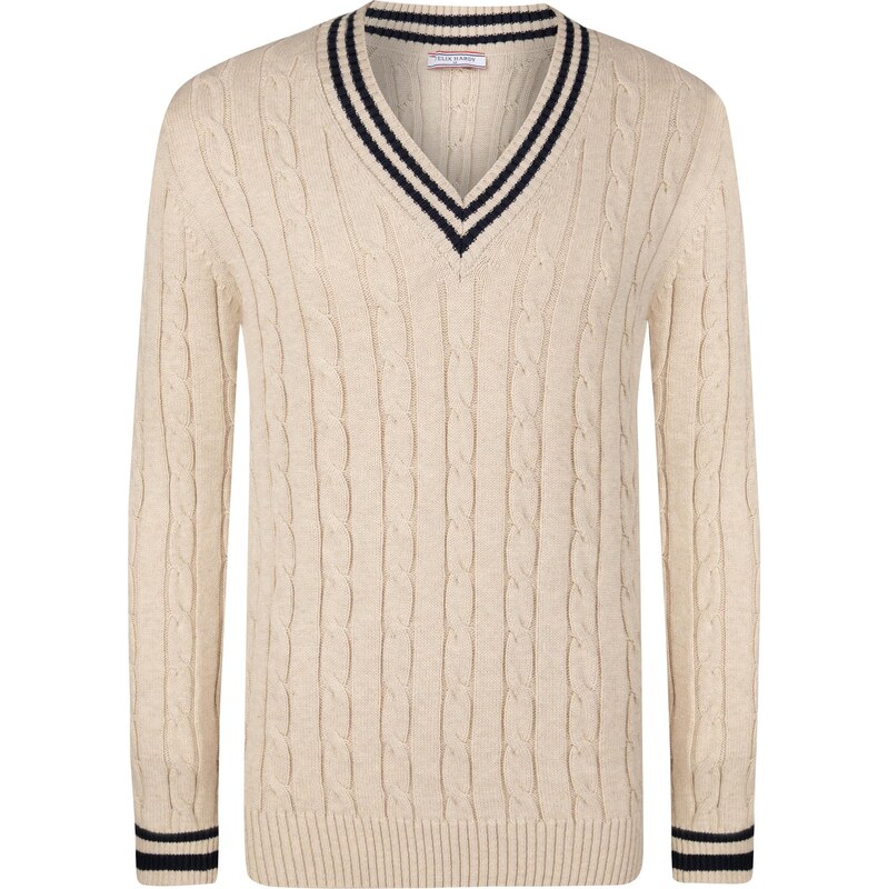 Felix Hardy Sveter béžová / čierna 66263925