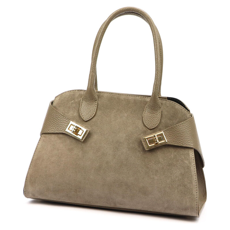 Kožená kabelka Luka béžová KZ2259856 66269217