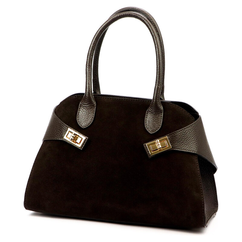 Kožená kabelka Luka hnedá KZ2259854 66269219