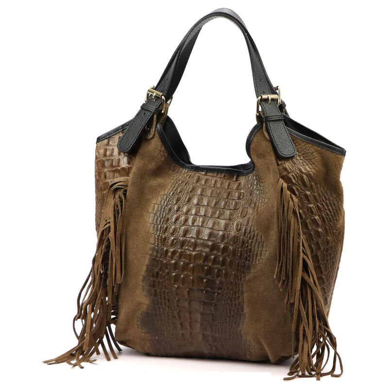 Kožená kabelka Luka béžová KZ2259787 66269229