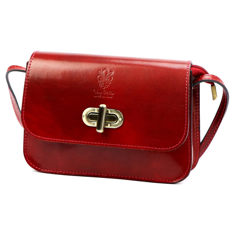 Kožená kabelka Florence červená KZ2259851 66269234