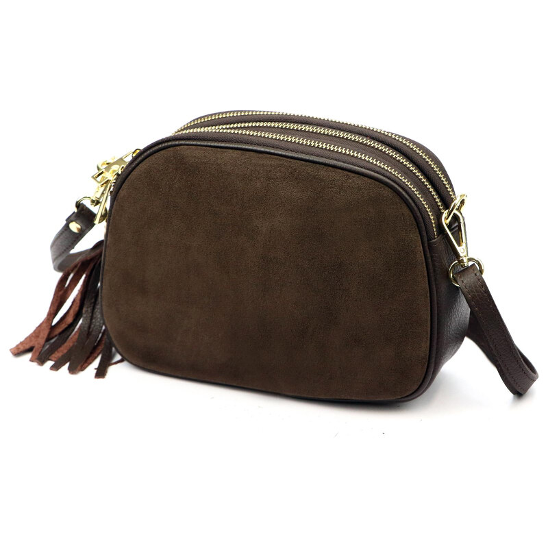 Kožená kabelka Luka hnedá KZ2259720 66269267