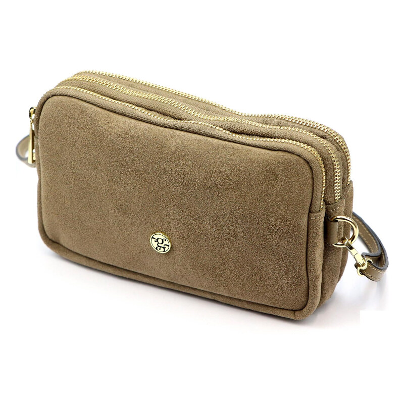 Kožená kabelka Gregorio mokka KZ2259689 66269270