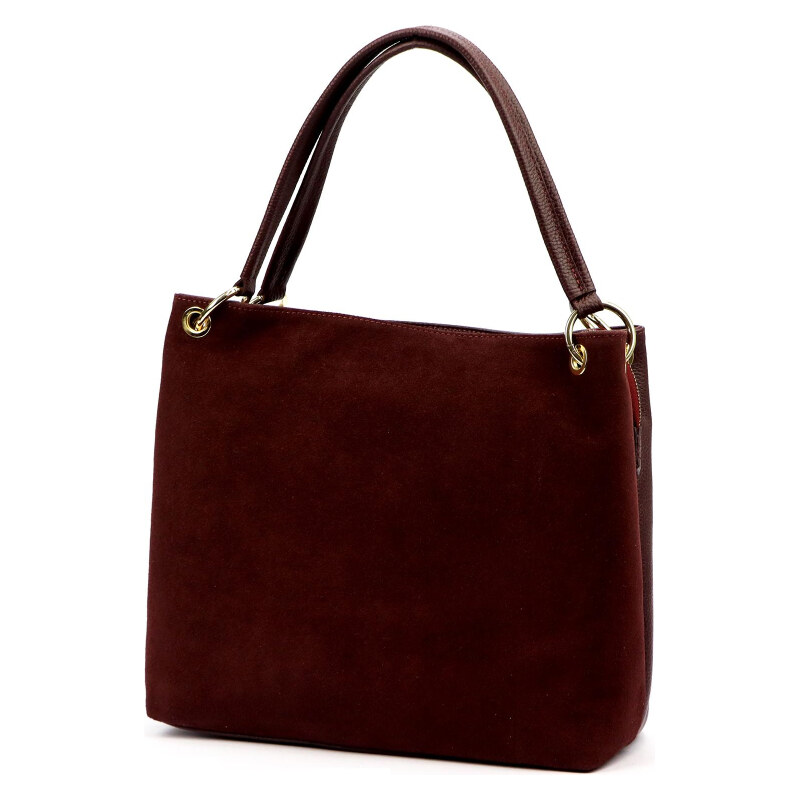 Kožená kabelka Luka vínová KZ2259682 66269281