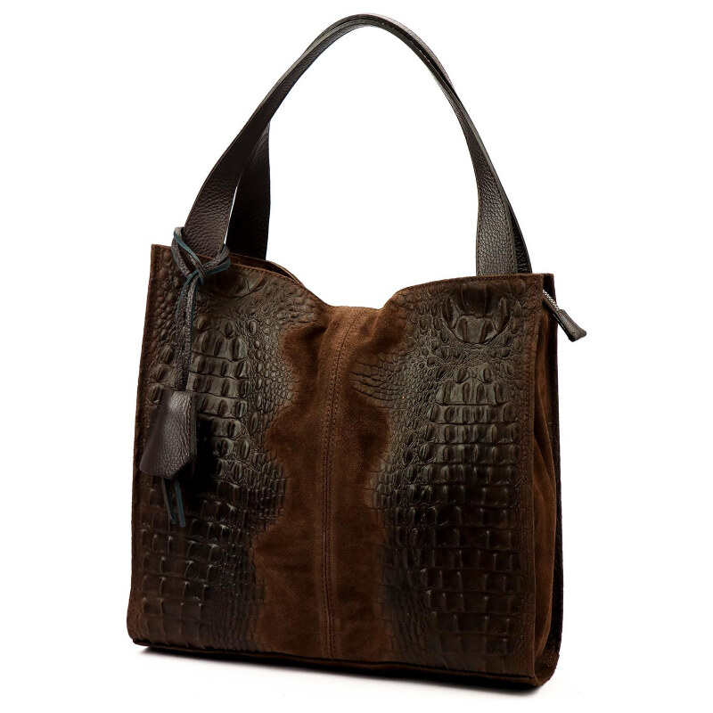 Kožená kabelka Luka hnedá KZ2259636 66269298