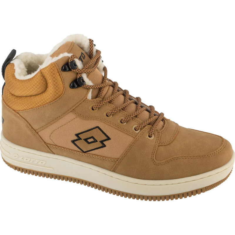 Svetlohnedé pánske zateplené tenisky Lotto Prehna Fur 2400380U-7211 66269977